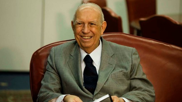 José Alencar em Brasília, em 2009