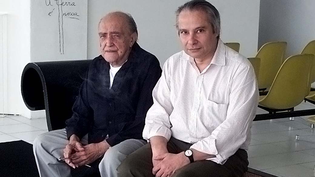 Oscar Niemeyer e José Carlos Sussekind