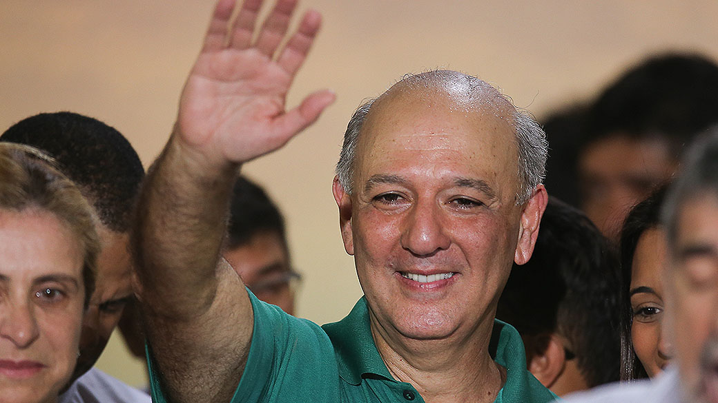José Roberto Arruda, na convenção do PR