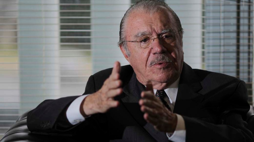 José Sarney, em Brasília: senador de 83 anos foi diagnosticado com dengue aguda e pneumonia