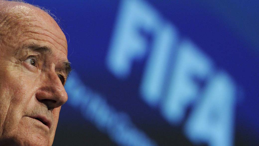 Para Blatter, não há problemas na preparação para a Copa