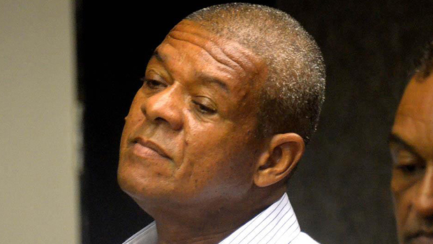 O réu Adeildo dos Santos, durante julgamento do caso PC Farias, em Alagoas