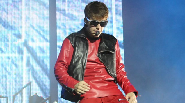 Show do cantor canadense Justin Bieber, no estádio do Morumbi em São Paulo