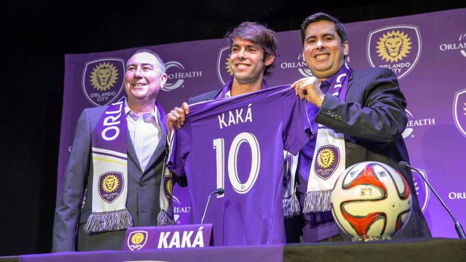 Kaká, 32 anos, será a principal estrela da Major League Soccer na estreia do Orlando City em 2015