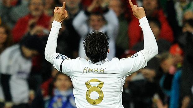 Kaká fez o segundo gol da vitória do Real Madrid