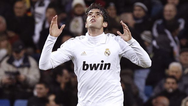 Kaká marca na vitória do Real Madrid sobre o Real Zaragoza