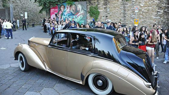 Convidados chegam ao casamento de Kanye West e Kim Kardashian no Forte di Belvedere, em Florença, na Itália