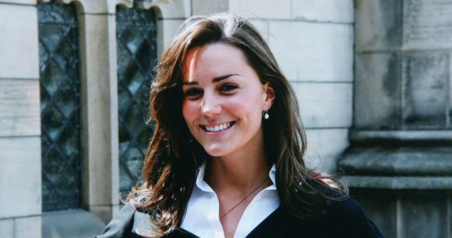 Em junho de 2005, no dia da formatura na Universidade de St. Andrews, na Escócia
