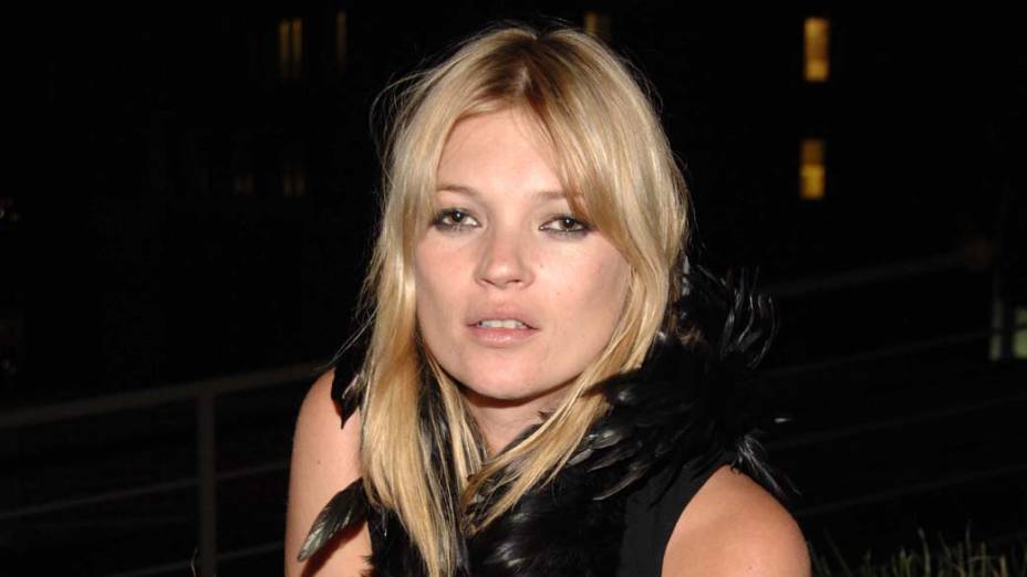 3º lugar - Modelo Kate Moss