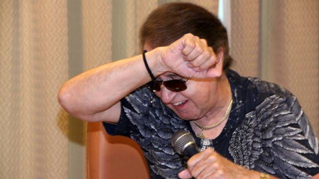 O ator Carlos Villagrán, que interpreta o personagem Kiko no seriado Chaves, em coletiva de imprensa no Rio de Janeiro O ator Carlos Villagrán, que interpreta o personagem Kiko no seriado Chaves, em coletiva de imprensa no Rio de Janeiro
