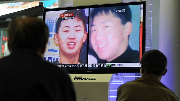 TV estatal norte-coreana mostra a imagem de Kim Jong-Un