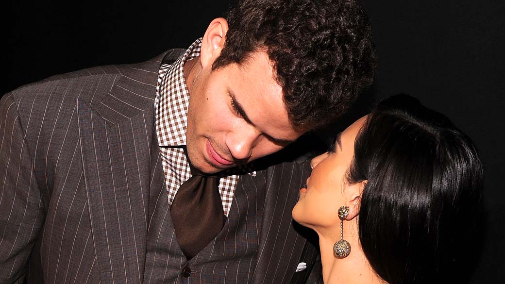 Kris Humphries e Kim Kardashian em Nova York