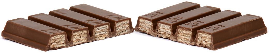 O chocolate Kit Kat