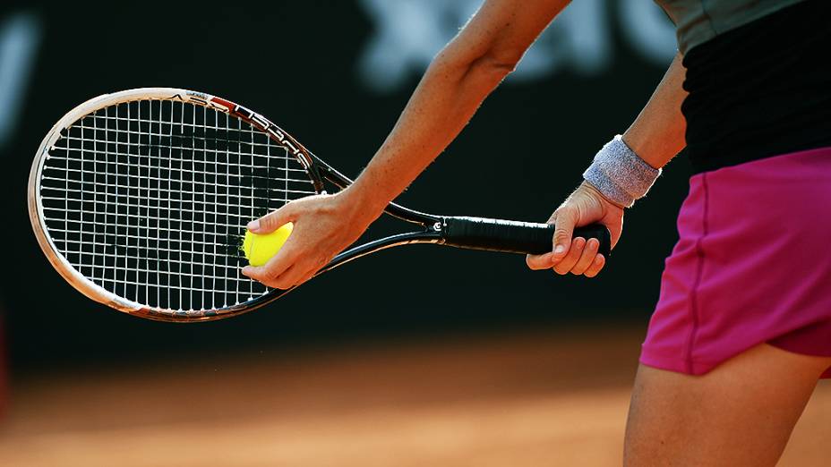 A tenista checa Klara Zakopalova durante o Rio Open 2014