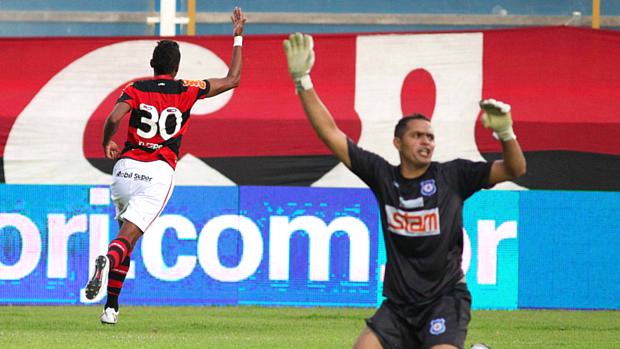 Kléberson voltou a marcar e garantiu a vitória do Flamengo