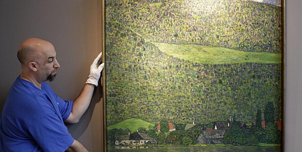 Tela de Klimt é arrematada por 36 milhões de dólares em leilão em NY