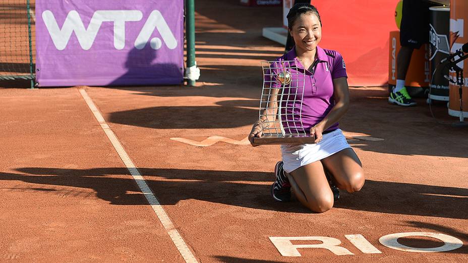 A japonesa Kurumi Nara vencedora do Rio Open 2014