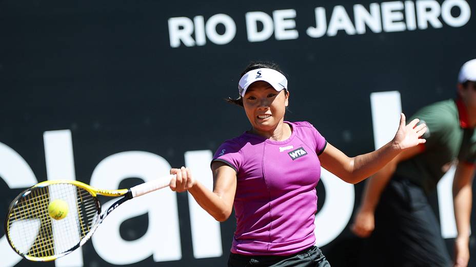 A japonesa Kurumi Nara na final do Rio Open 2014