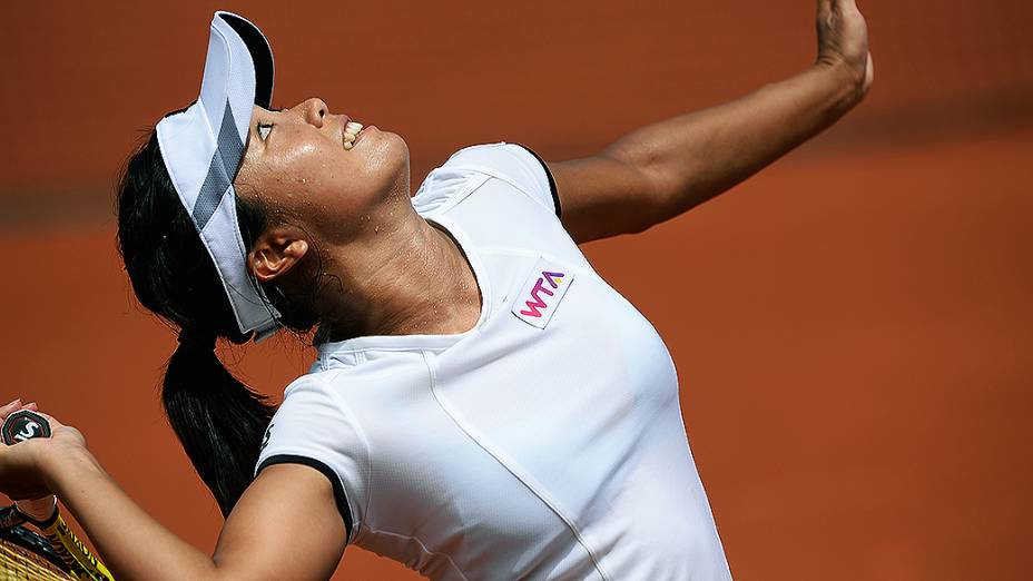 Kurumi Nara durante o Rio Open 2014