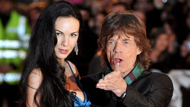 LWren Scott e Mick Jagger, vocalista da banda The Rolling Stones, seu namorado havia doze anos