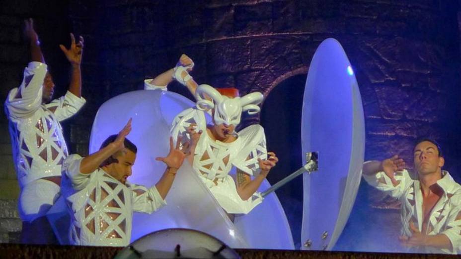 Lady Gaga fez seu o segundo show da turnê pelo Brasil no Morumbi