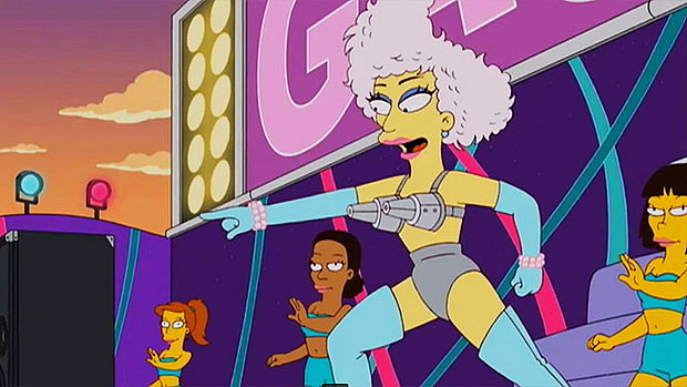 Lady Gaga aparece em episódio dos Simpsons