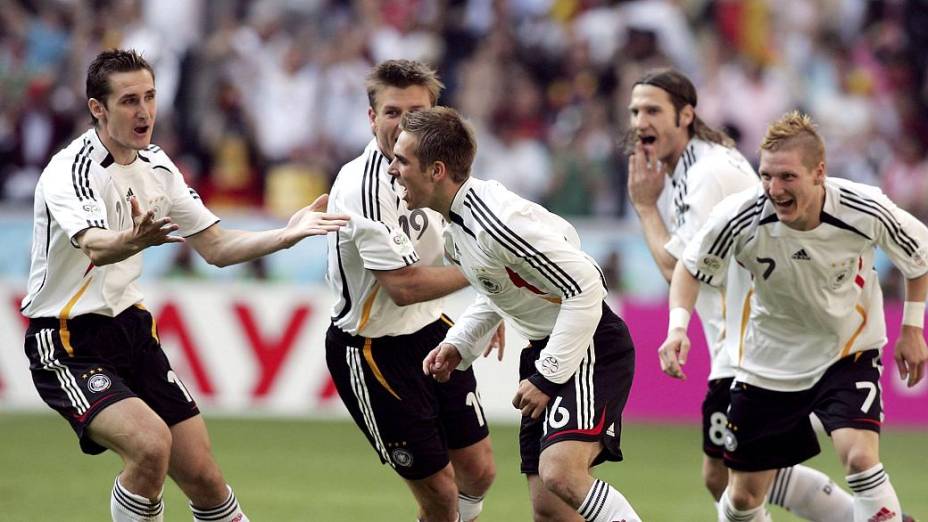 Phillip Lahm, da Alemanha, na abertura da Copa de 2006