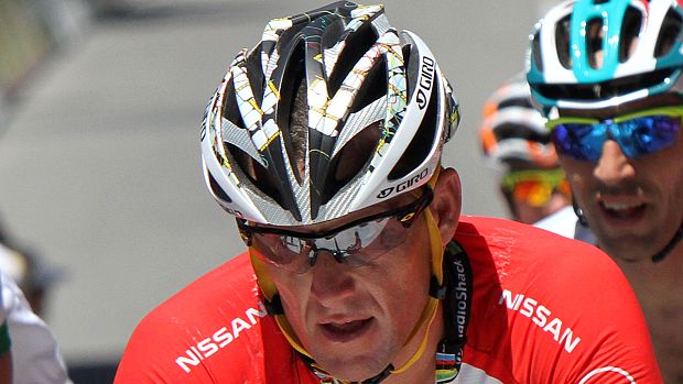 Lance Armstrong em competição na Austrália