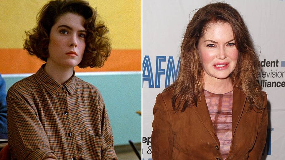 A atriz Lara Flynn Boyle interpretou a personagem Donna, na série Twin Peaks