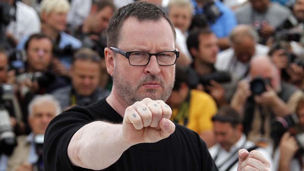 O diretor Lars Von Trier no Festival de Cannes, França