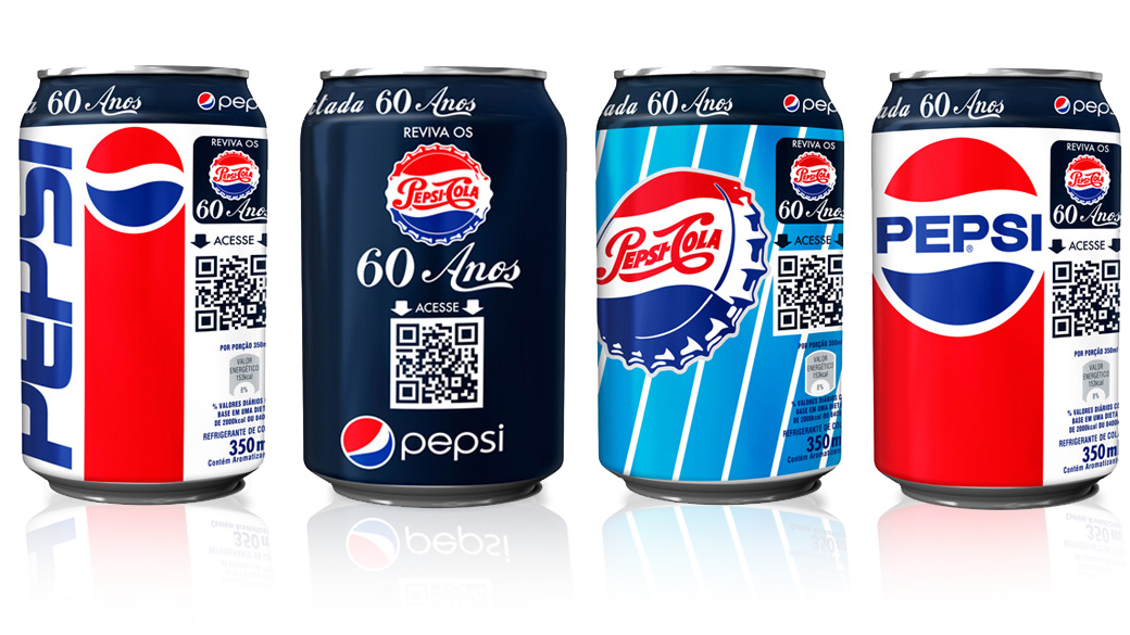 Latas de Pepsi comemorativa
