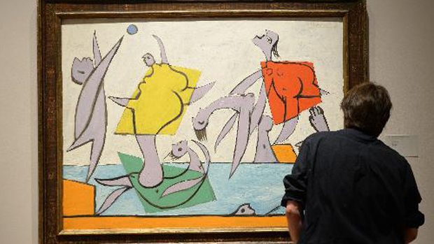 'Le Sauvetage' de Pablo Picasso em exibição antes do leilão de arte moderna da Sotheby's