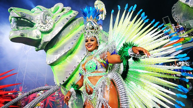 A escola Leandro de Itaquera abre o Carnaval paulistano