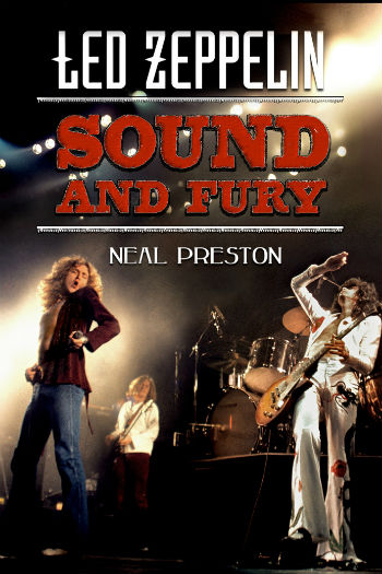 Capa do livro Led Zeppelin: Sound and Fury, de Neal Preston