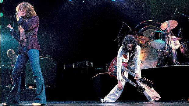 Foto que integra o livro <em>Led Zeppelin: Sound and Fury</em>, de Neal Preston