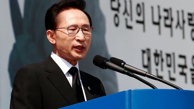 Lee Myung-bak, presidente da Coreia do Su