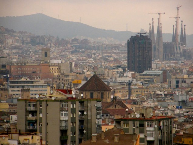 A paisagem de Barcelona, cidade revitalizada graças à Olimpíada de 1992