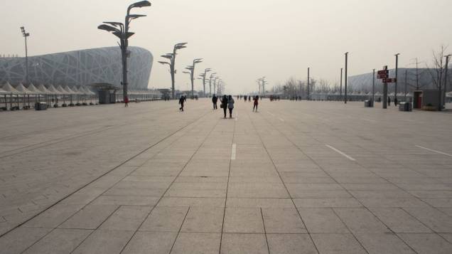 O Parque Olímpico de Pequim, quatro anos depois dos Jogos