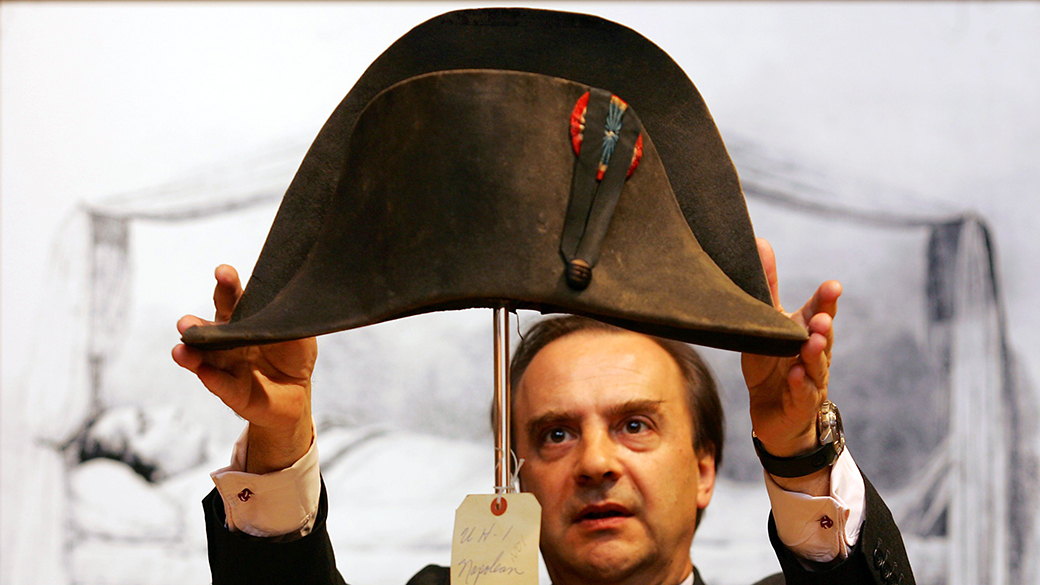 Chapéu de Napoleão Bonaparte