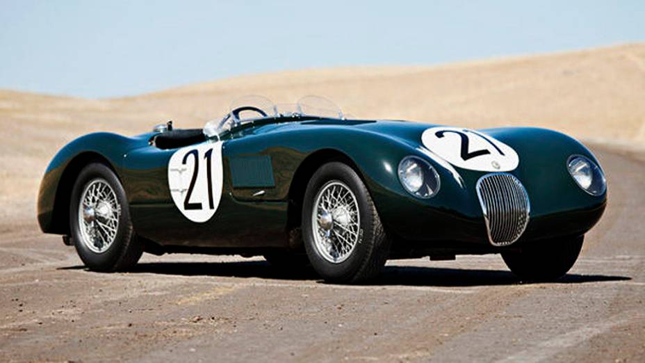 Jaguar C-Type, 1953: 3,72 milhões de dólares (7,52 milhões de reais) pelo clássico britânico