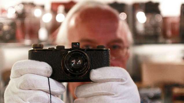 Câmera Leica O Series número 116 de 1923 em leilão na Áustria