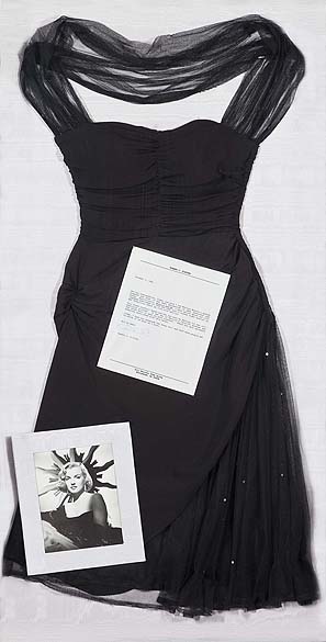 Vestido usado pela atriz Marilyn Monroe em uma de suas mais importantes aparições no cinema