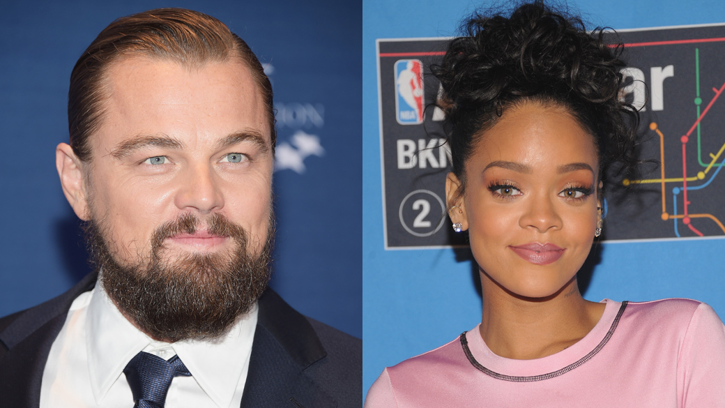 Leonardo DiCaprio e Rihanna
