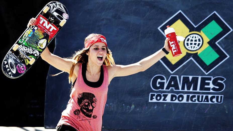 Leticia Bufoni vence street e conquista segundo ouro do Brasil nos X-Games em Foz do Iguaçu