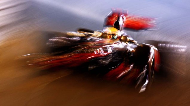 O piloto inglês Lewis Hamilton durante treino para o Grande Prêmio de Mônaco, na cidade de Monte Carlo