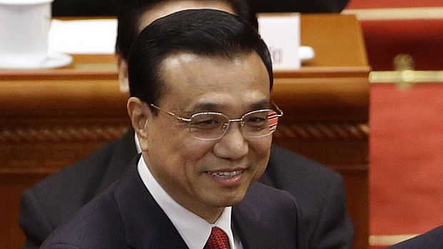 Li Keqiang, novo primeiro-ministro da China, quer crescimento sustentável