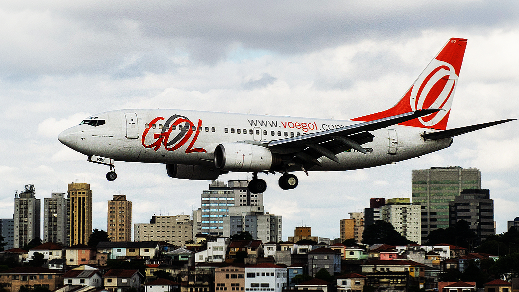 Linhas aéreas gol em Congonhas São Paulo