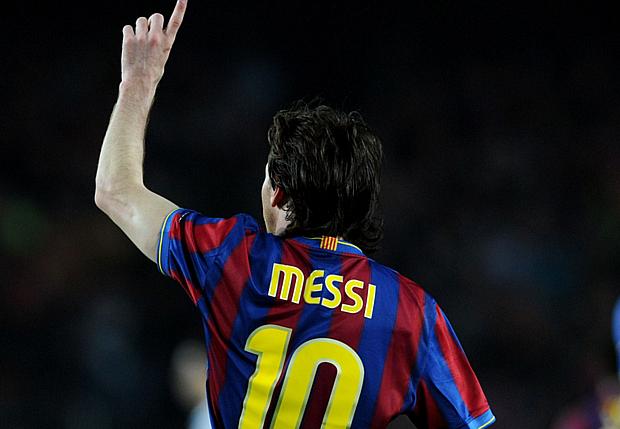 Lionel Messi, melhor jogador do mundo e bicampeão mundial com o Barcelona