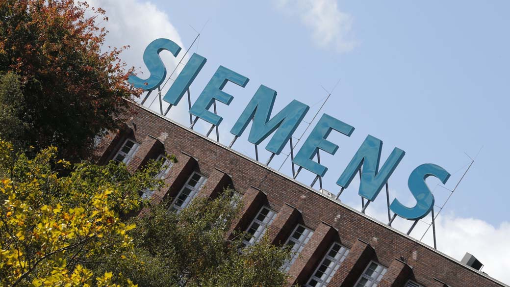 Fachada da multinalcional alemã Siemens. Empresa está proibida de participar de licitações no Brasil pelos próximos cinco anos