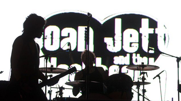 Show de Joan Jett and The Blackhearts no primeiro dia do Lollapalooza Brasil, no Jockey Club de São Paulo, em 07/04/2012